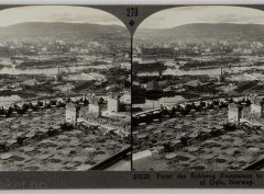 Utsikt over Oslo fra taket på den nye Ekebergrestauranten (1929)