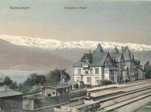 Vossevangen – Fleischers Hotel og Jernbanestasjon