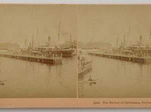 Christiania havn (1896) – Dampskipet C.P.A. Koch, DFDS