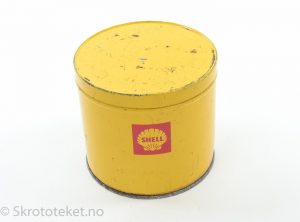 Shell – Boks med lagerfett (Gris)