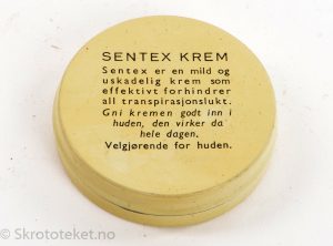 SENTEX – Krem mot transpirasjon