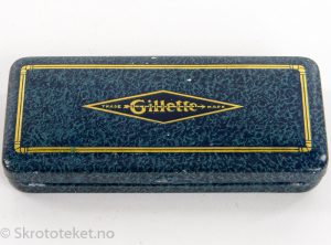 Gillette – Boks for barberhøvel med 2 stk DORITA barberblader