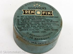 REN O FIN – J. M. GODAGER – Såpefabrikk, OSLO