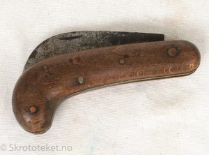 Foldekniv (krokkniv) fra 1920-tallet