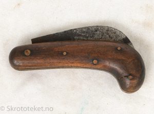 Foldekniv (krokkniv) fra 1920-tallet