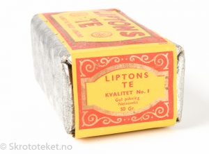 Liptons Te – Kvalitet No. 1