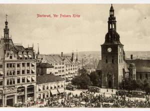 Stortorvet, Vor Frelsers Kirke – Kristiania