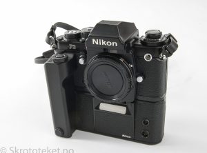 Nikon F3 med MD-4 motor (1980) (Serienr: 1273473)