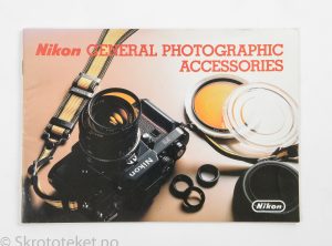 Nikon General Photographic Accessories – Brosjyre