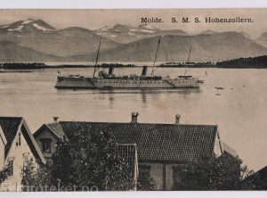 S. M. S Hoenzollern II i Molde (1910)