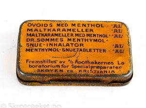 OVOIDS med Menthol – Apothekernes Laboratorium for Specialpræparater A/S – Skøyen Pr. Kristiania