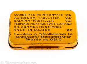 OVOIDS med Menthol – Apothekernes Laboratorium for Specialpræparater A/S – Skøyen Pr. Oslo