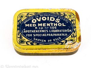 OVOIDS med Menthol – Apothekernes Laboratorium for Specialpræparater A/S – Skøyen Pr. Oslo