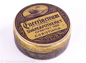 Fucerin-Cream fra Svaneapotheket i Christiania (1890-tallet)