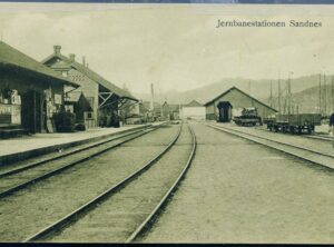 Sandnes Jernbanestasjon, Lars Olsen no. 1014 (1910)