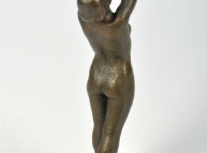 IDRETTSMERKE STATUETTEN FOR KVINNER – Bronsefigur av K. Skinnarland