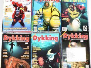 DYKKING – 33 blader fra 1989-2000