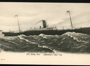 SS Hellig Olav – Kjöbenhavn – New York