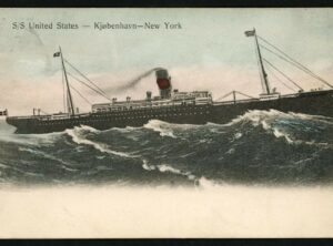 SS United States – Kjøbenhavn – New York